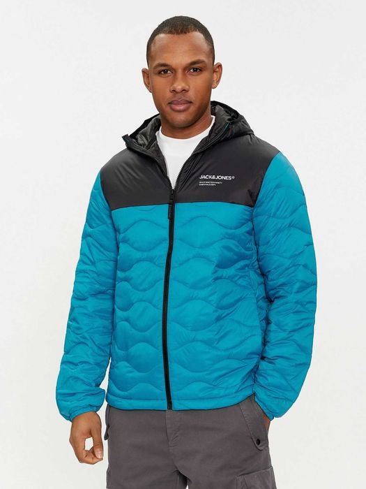 Herren Jack & Jones Jacke Marineblau Nylon 38