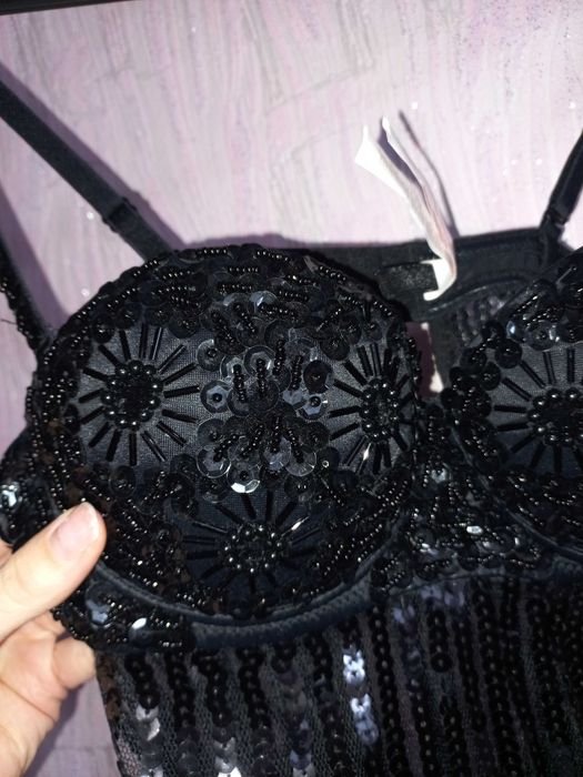 Women Intimissimi Lingerie Black Silk B