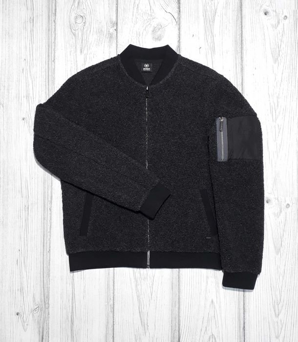 Homme Hugo Boss Bomber Noir Autre Matériau 38