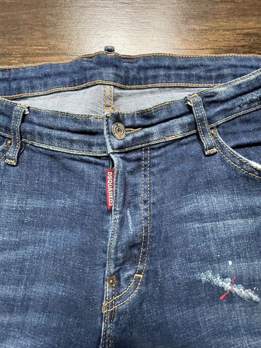 Men Dsquared2 Jeans Navy Denim