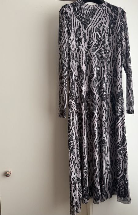 Женское Mint Velvet Платье Чёрный Другой материал