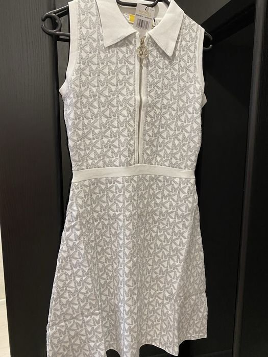 Женский Michael Kors Платье Белое Хлопок XS.S.M
