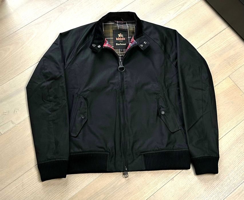 Homme Barbour Baracuta G9 Bomber Noir Autre