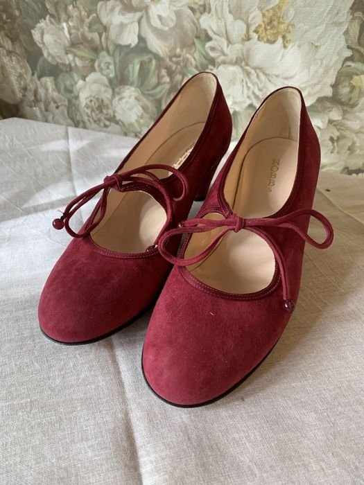 Женские Hobbs Туфли Красные Замша