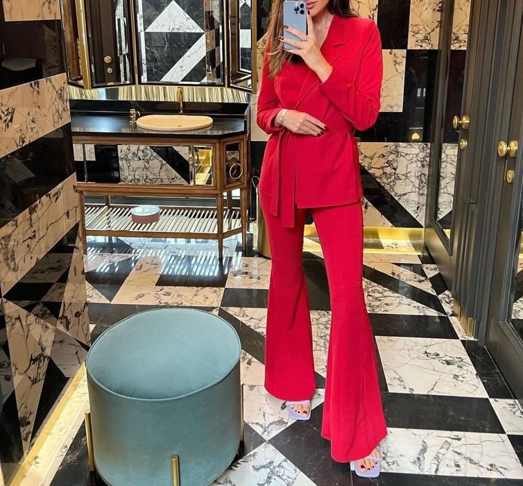 Donna Dolce Gabbana Completo Rosso 36