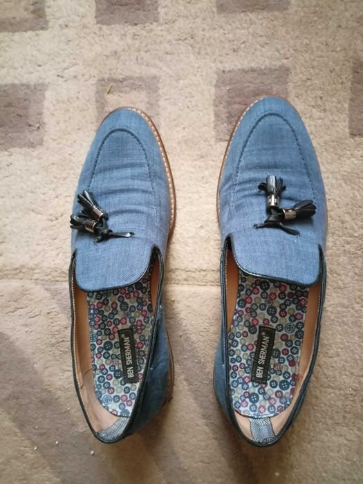 Uomo Ben Sherman Mocassini Blu 45