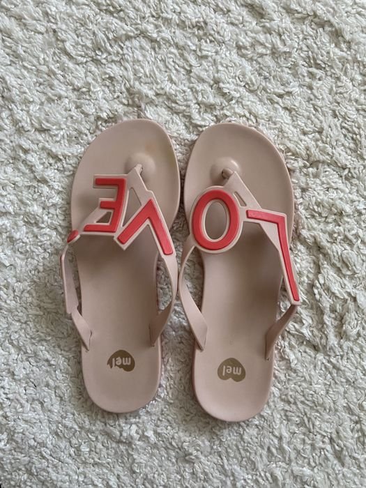 Женские Melissa Шлепанцы Розовые 38