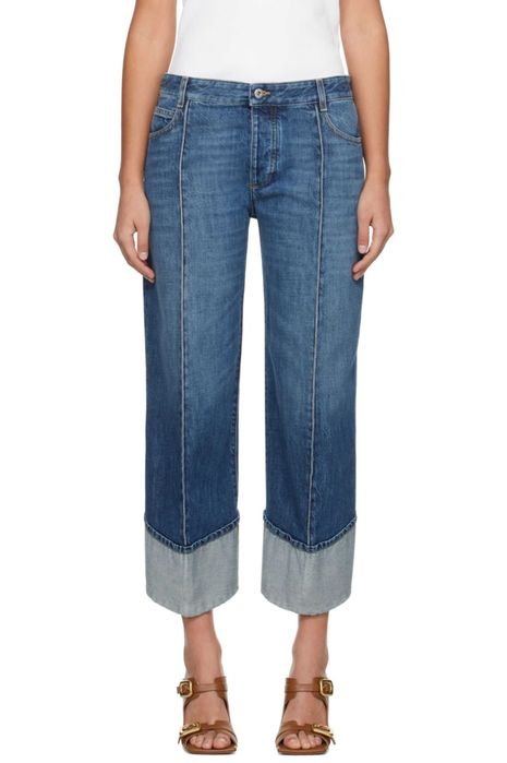 Damen Bottega Veneta Jeans Marineblau 36