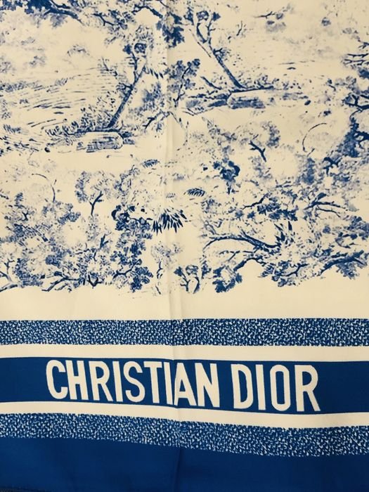 Unisex Dior Scarf Silk 58x58cm