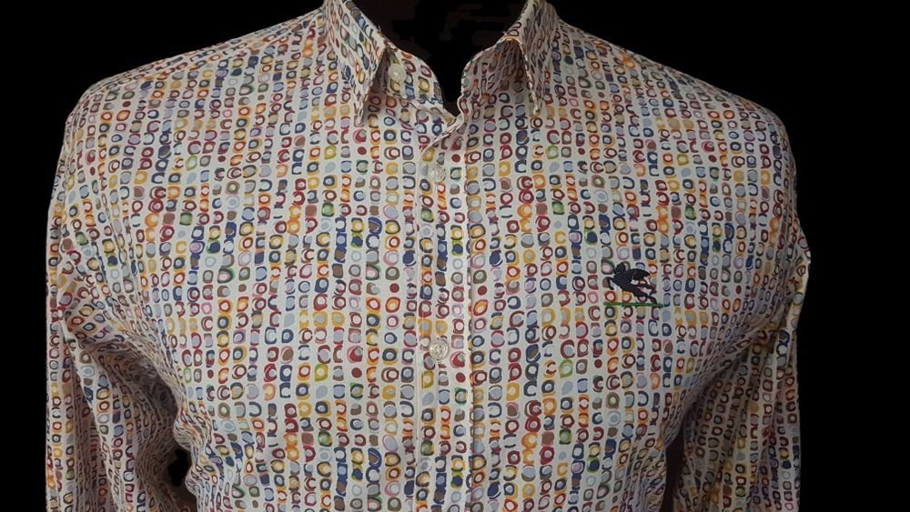 Herren ETRO Hemd Baumwolle 3XL