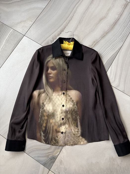 Женская Moschino Couture Блуза Чёрная Шелк 36