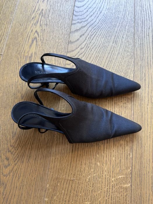 Khaite Шльопанці Чёрные 37