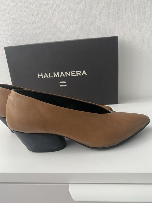 Donna Halmanera Tacchi Marrone Pelle 36