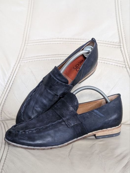 Men A.S. 98 Loafers Blue 42.5