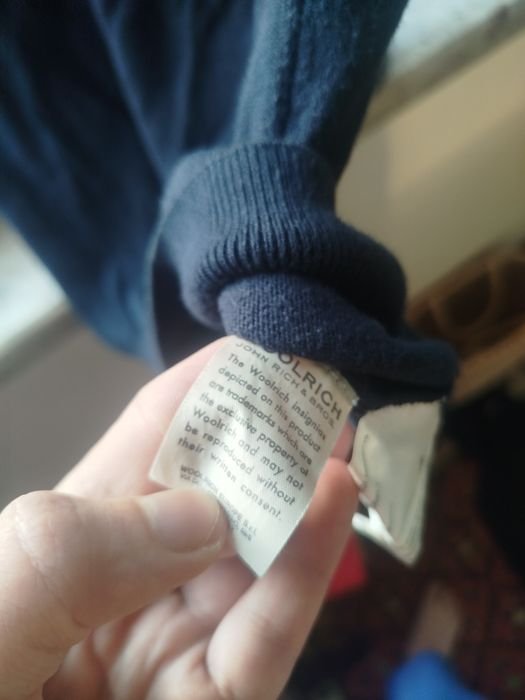 Damen Woolrich Weste Marine Baumwolle 38