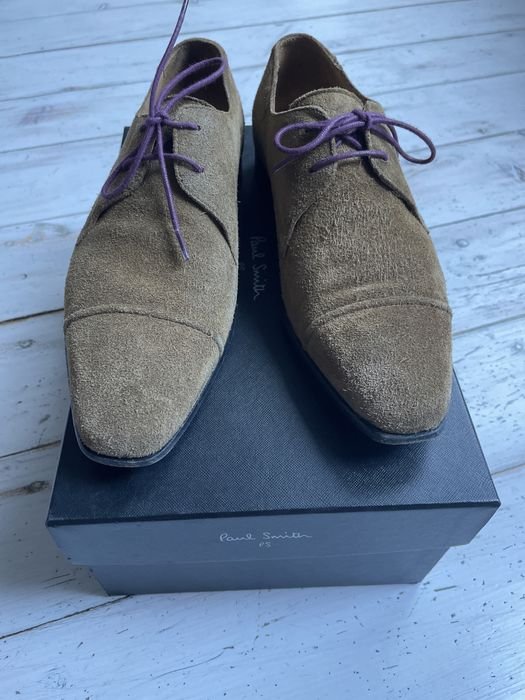 Men Paul Smith Heels Brown Suede 40