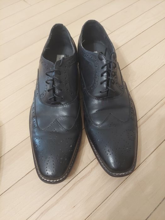 Мужской Steve Madden Туфли Чёрный Кожа 41