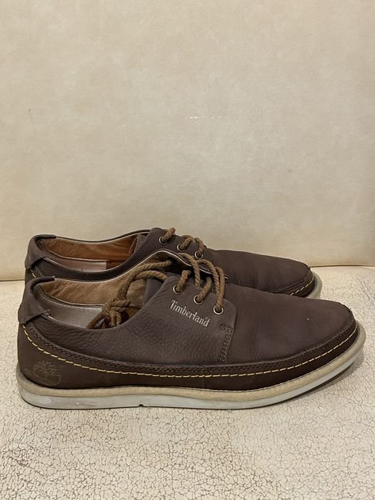 Men Timberland Heels Brown Nubuck 43