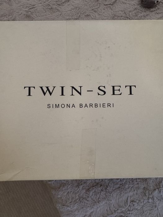 Women Twin-set Chelsea Boots Brown 39