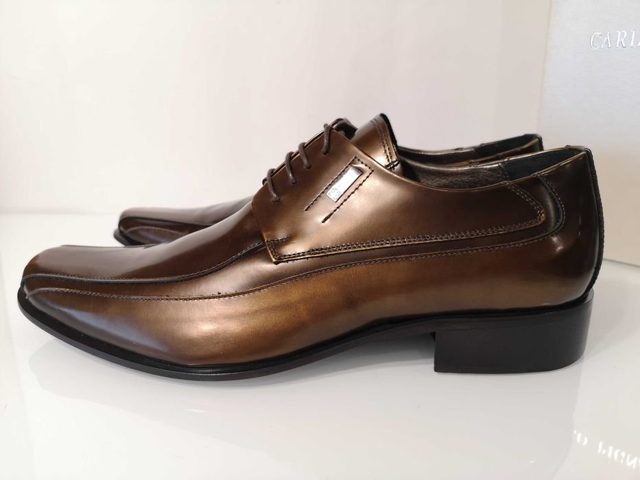 Homme Carlo Pignatelli Talons Noir Cuir 44