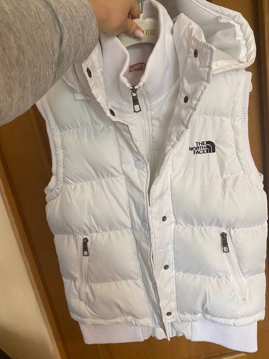 Damen The North Face Weste Weiß 38
