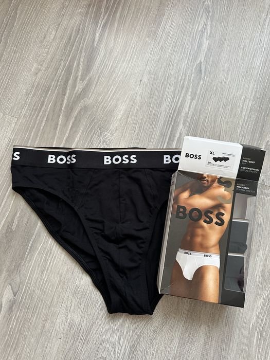 Herren Boss Slips Schwarz 42