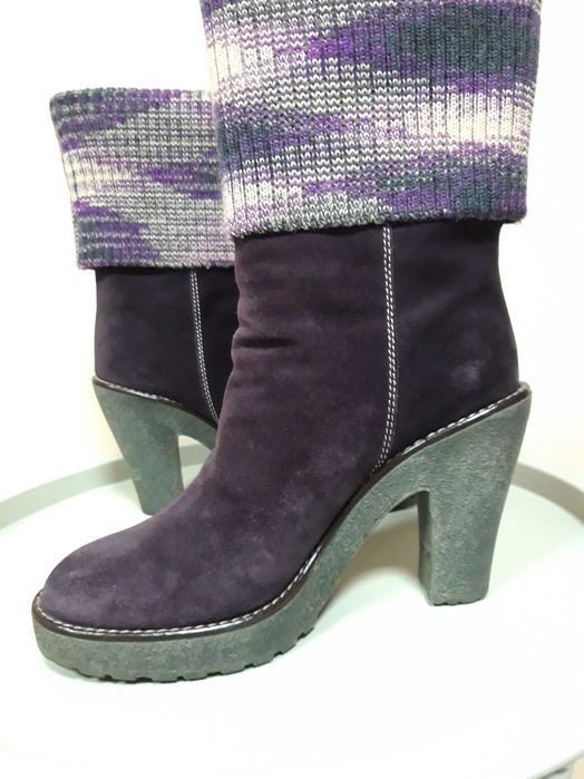 Женские Missoni Ботильоны Фиолетовые 40