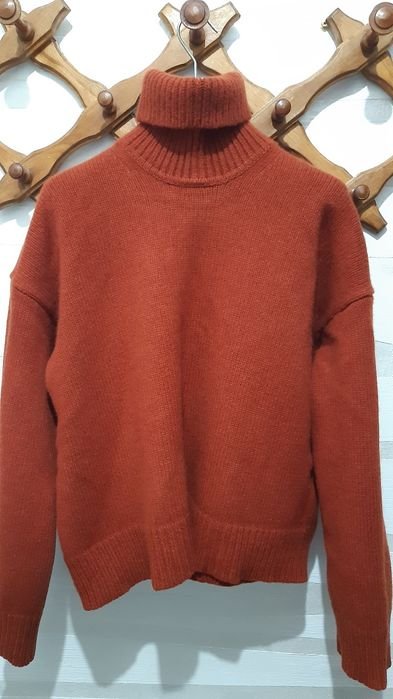 Donna Samsoe Samsoe Maglione Borgogna Lana 36