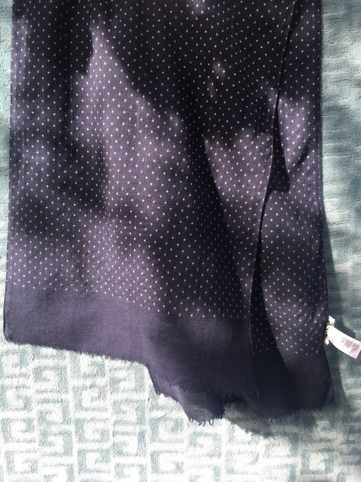 Унисекс REISS Шарф Тёмно-синий Вовна Кашемір