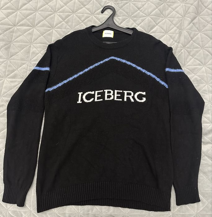 Men Iceberg Sweater Black 40