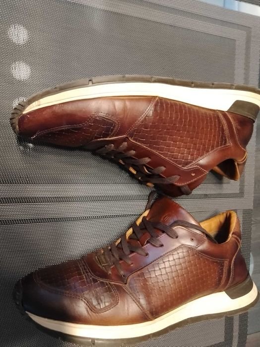 Мужской Dune Туфли Коричневый Кожа 44