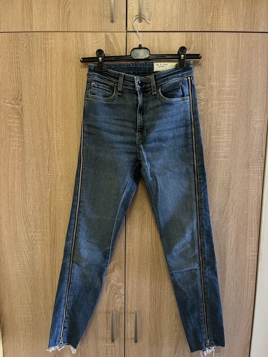 Женские rag&bone Джинсы Тёмно-синие 36