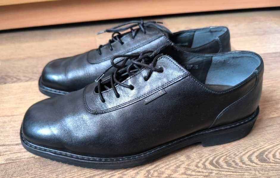 Мужские Mephisto Туфли Чёрные Кожа 43,5