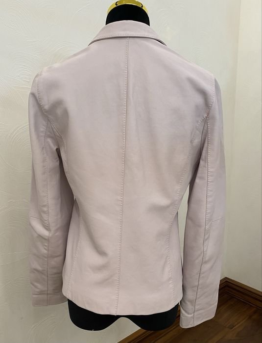 Donna Luisa Cerano Giacca Rosa Pelle 34