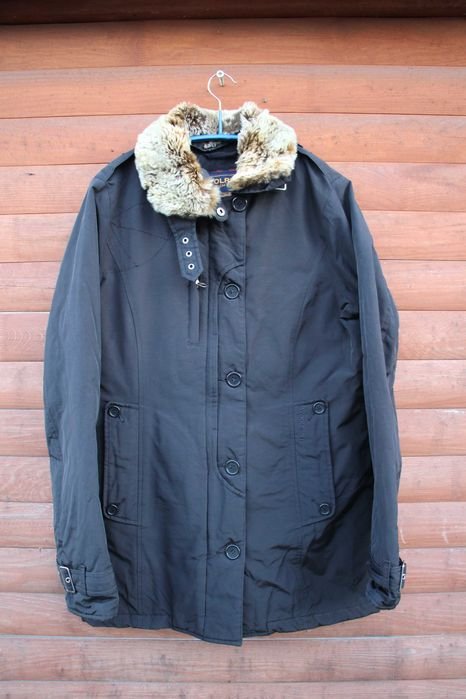 Damen Woolrich Windjacke Schwarz L