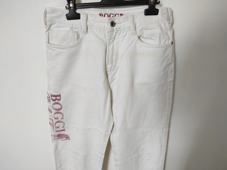 Homme Boggi Milano Jeans Blanc L