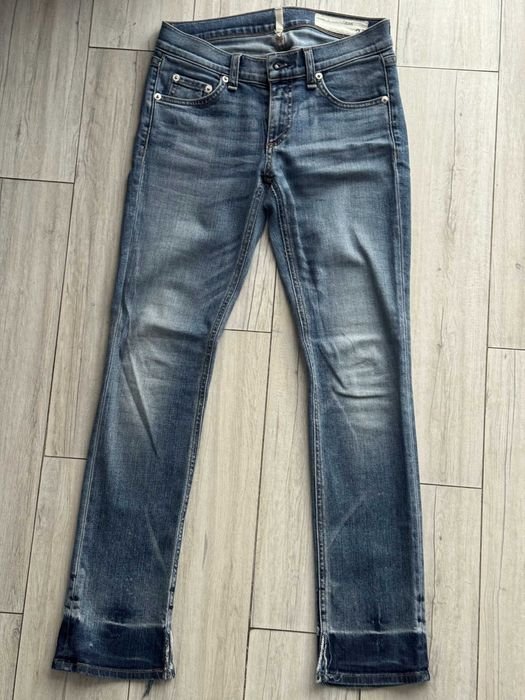 Женские Rag & Bone Джинсы Тёмно-синий 24