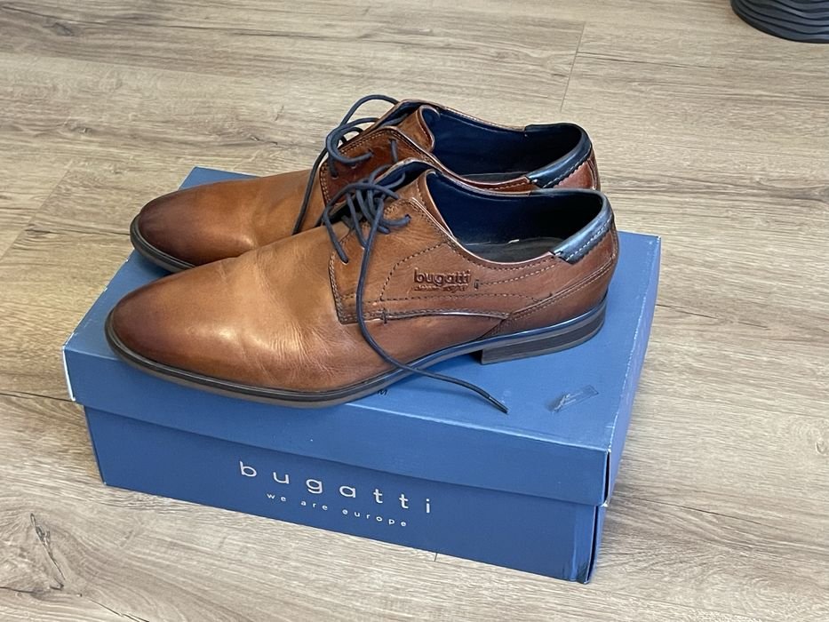 Men Bugatti Heels Brown 44