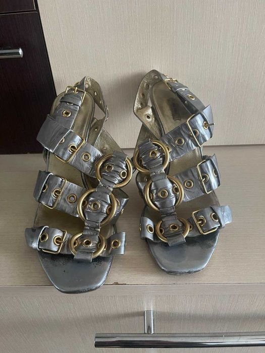 Donna Miu Miu Tacchi Multicolore Pelle 37.5