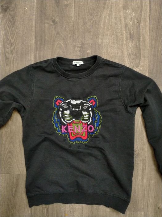 Мужской Kenzo Свитер Чёрный 38