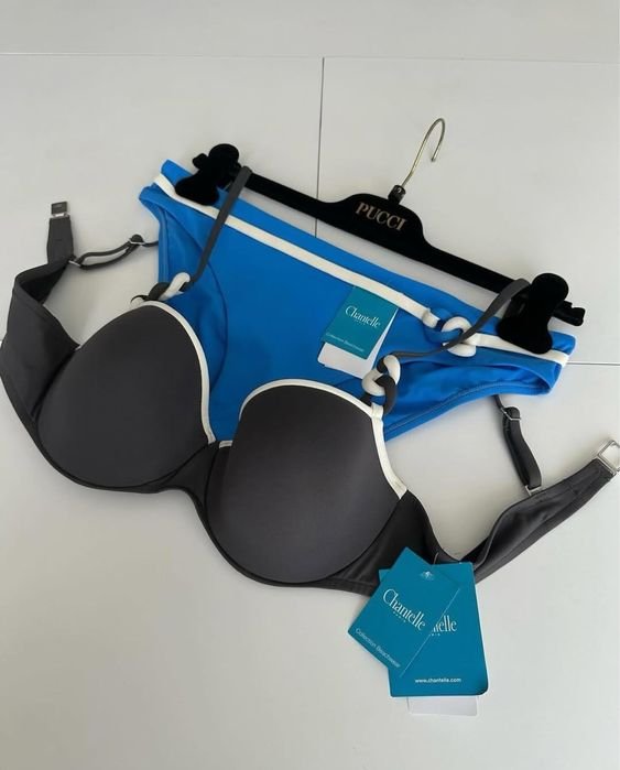 Femme Chantelle Bikini Bleu 80B S