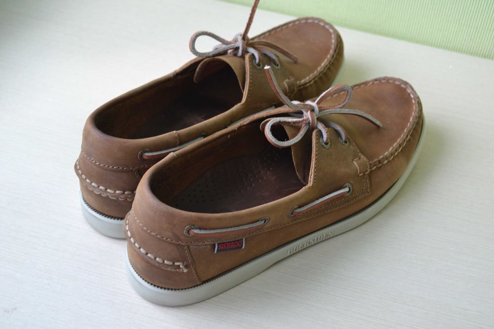 Uomo Sebago Mocassini Marrone Pelle 43