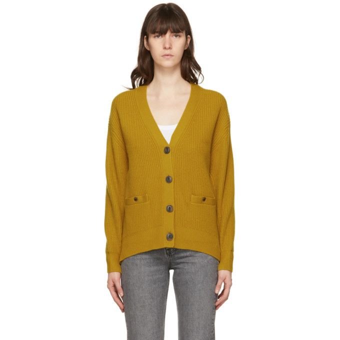 Женский Rag & Bone Свитер Коричневый Кашемир 36