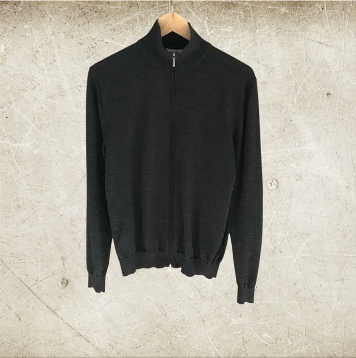 Мужская Suitsupply Кофта Серый Шерсть 38