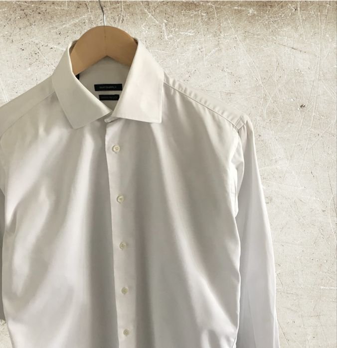 Men Suitsupply Shirt Cotton 38