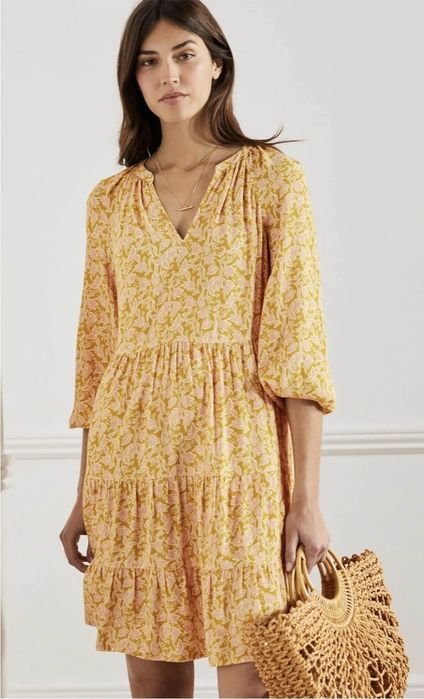 Женский Boden Платье Горчичный L