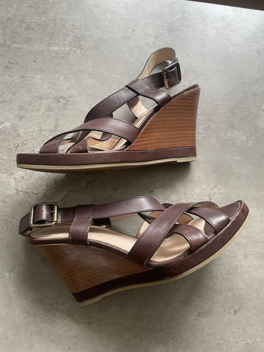 Женские Hobbs Босоножки Коричневый Кожа 38