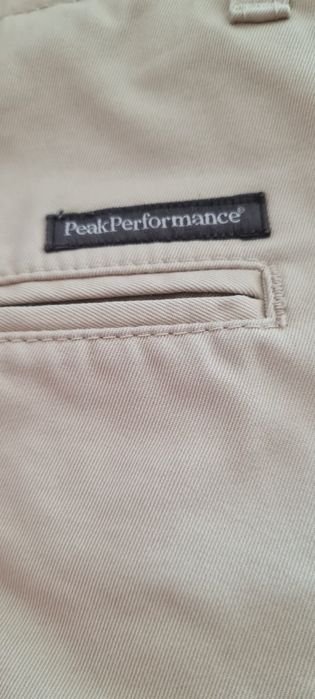 Uomo Peak Performance Pantaloni Bianchi 32