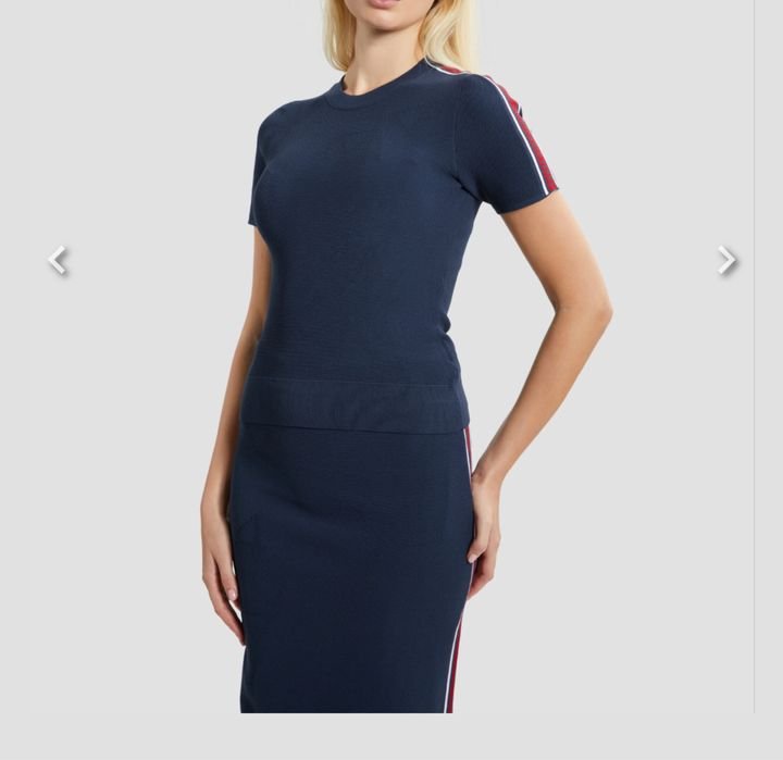 Women Gianfranco Ferre Suit Navy Cotton XS