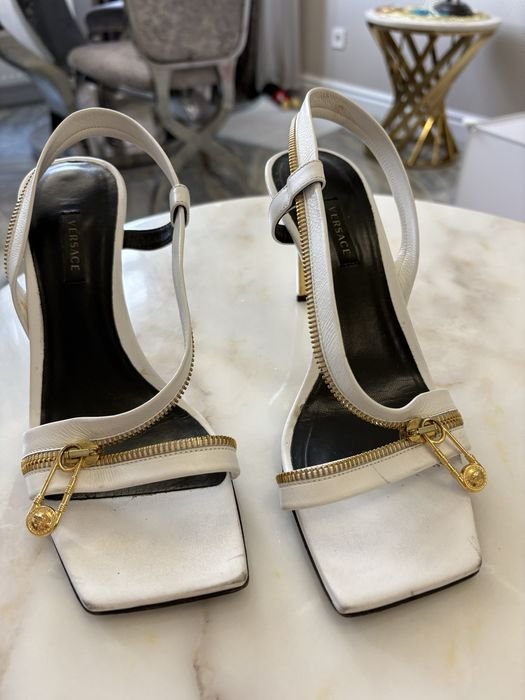 Женские Versace Босоножки Белые 39